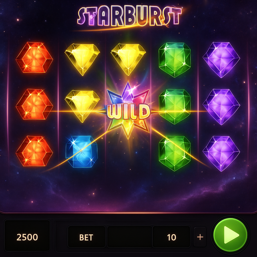 MonacoBet - Starburst Slot Game